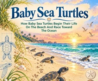 Baby Sea Turtles Infographic Posters
