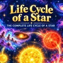 Life Cycle of a Star Infographic Posters