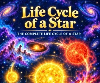 Life Cycle of a Star Infographic Posters