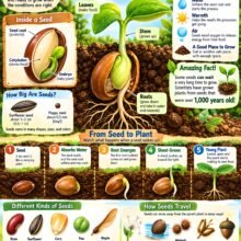Elementary Master Seed Academic Infographic Poster